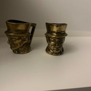 Gold Tone Men's Accessory Set